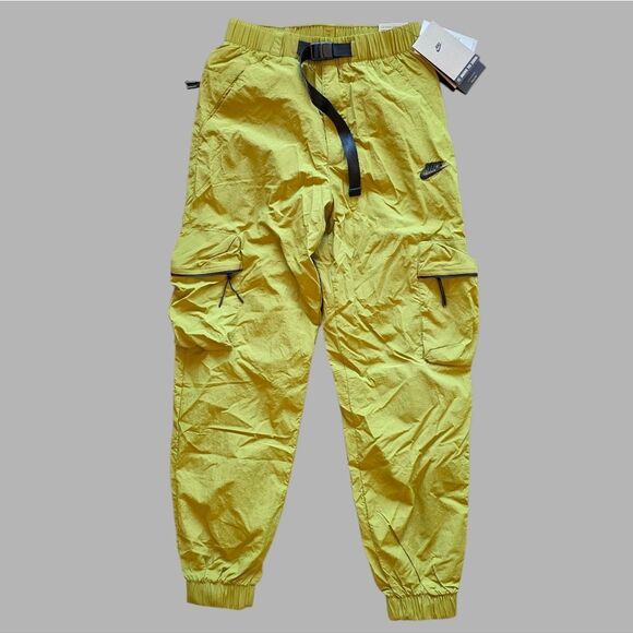 Nike Pants Tech Pack Woven Cargo Lined Sportswear Green FZ0756-307 Men's XS New - Picture 4 of 15